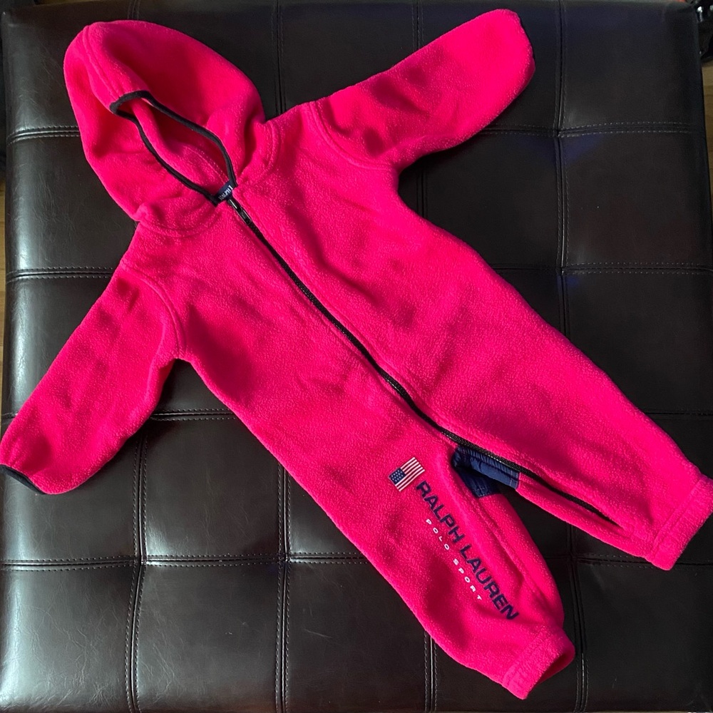 Vintage Ralph Lauren Polo Sport Fleece Winter Jumper
